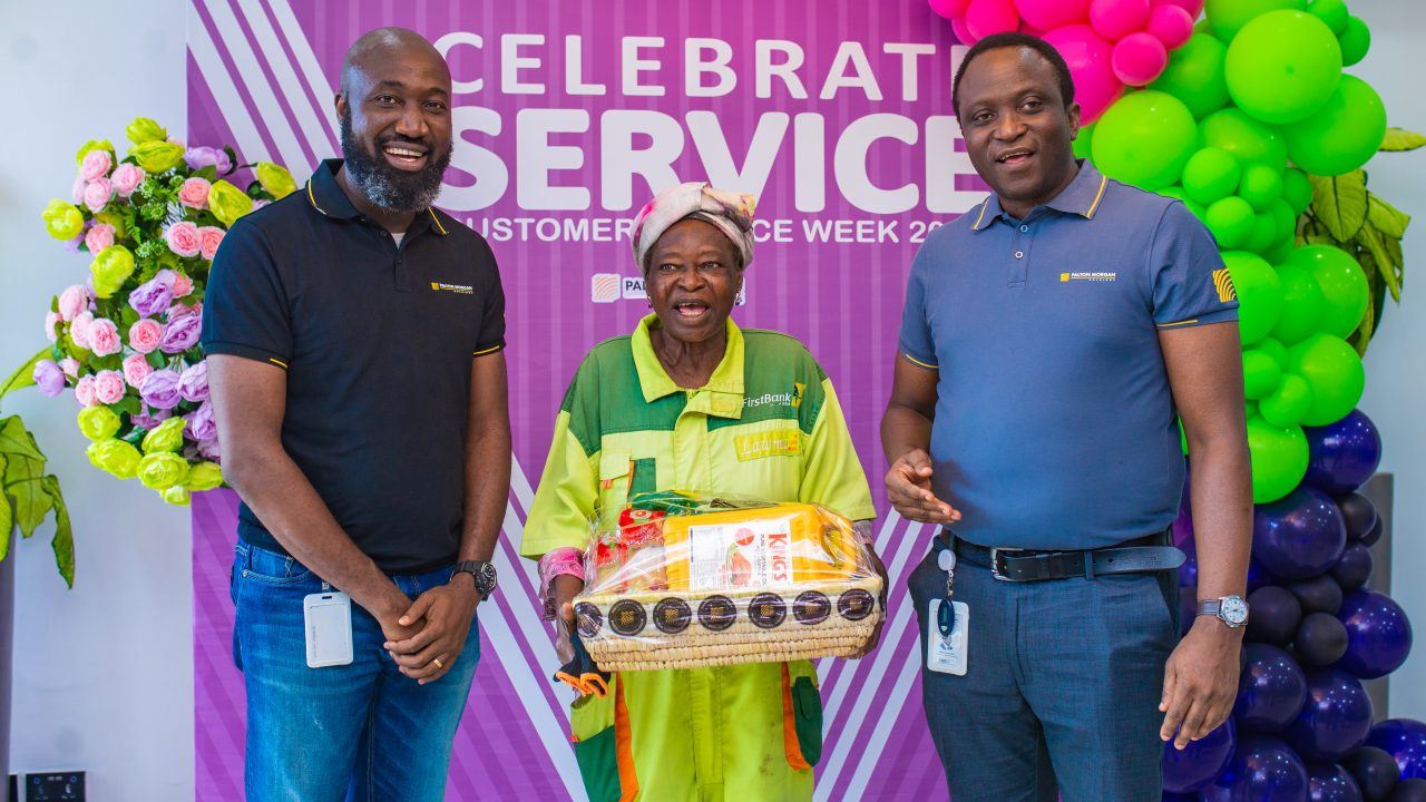 Palton Morgan marks Customer Service Week with LAWMA –  Donates food items to workers.