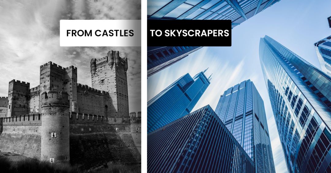 The Evolution of Luxury Real Estate: From Castles to Skyscrapers