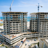 An image of the construction of the 13th floor on Paramount Twin Towers by Palton Morgan Holdings